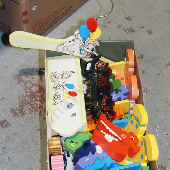 box; children's toys
