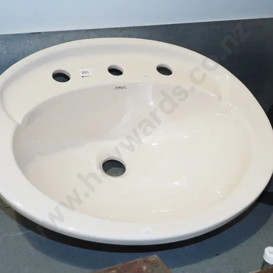 Fowler ceramic bathroom sink