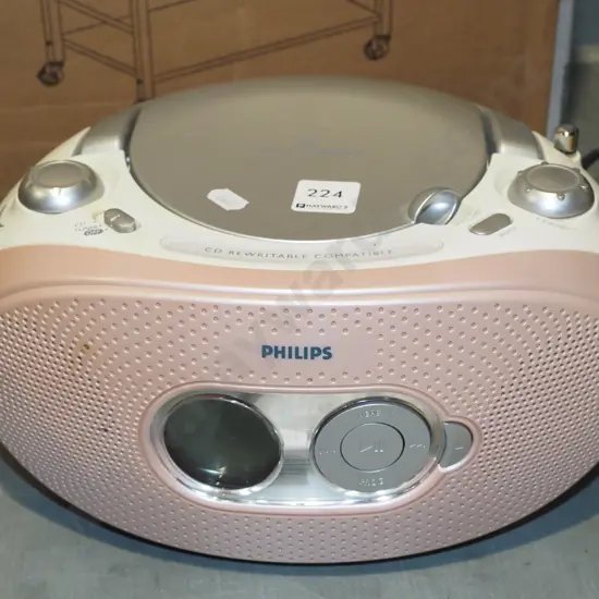 Phillips portable radio CD player