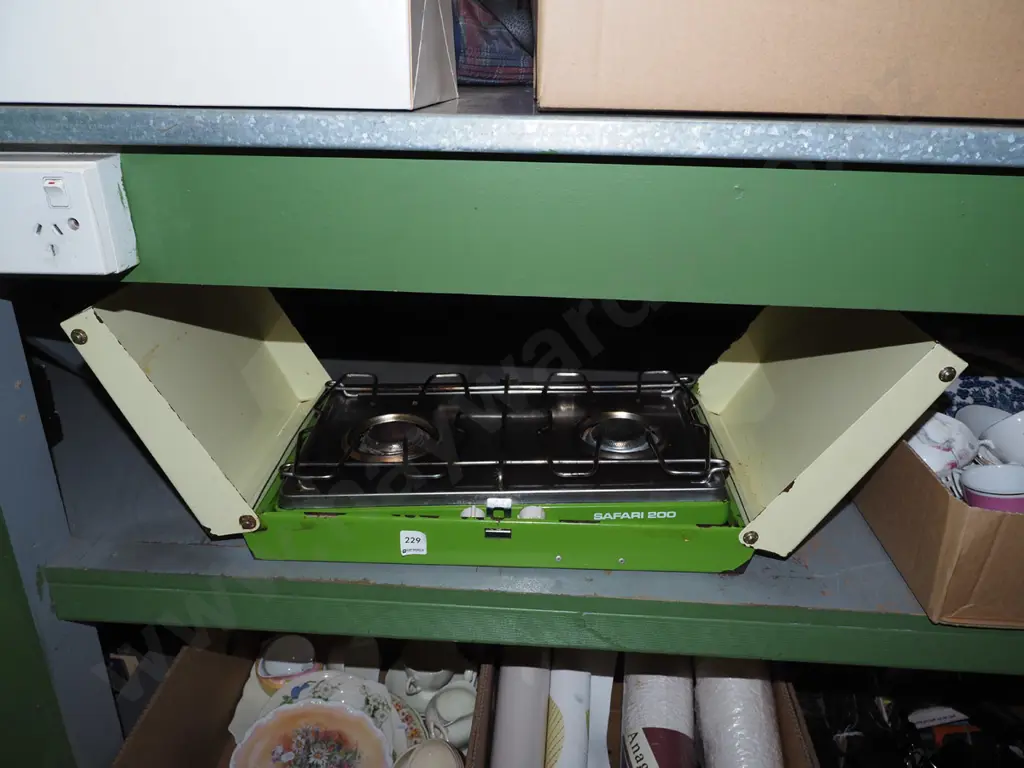 Safari 200 twin burner camp stove Image 1++