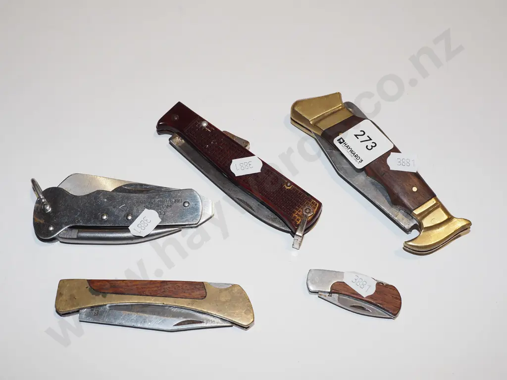 5x pocket knives Image 1++