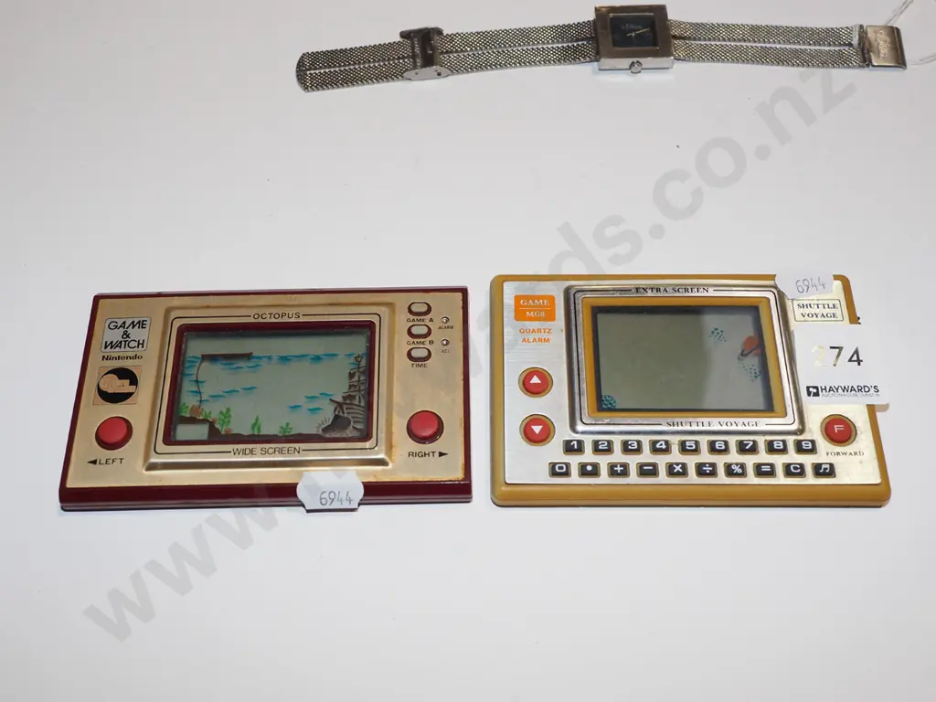 2x 1980's hand held arcade games (as is no returns) Image 1++