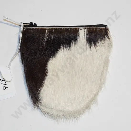 animal pelt coin purse
