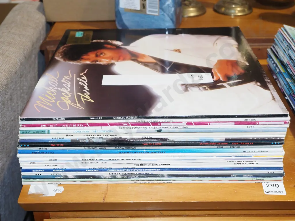 1980s LPs; Michael Jackson, Air Supply, Duran Duran etc Image 1++
