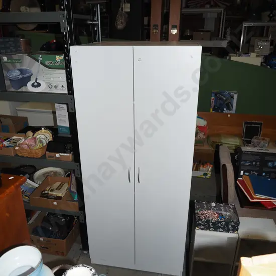 mdf melteca 2 door laundry cupboard H1800 W790 D420