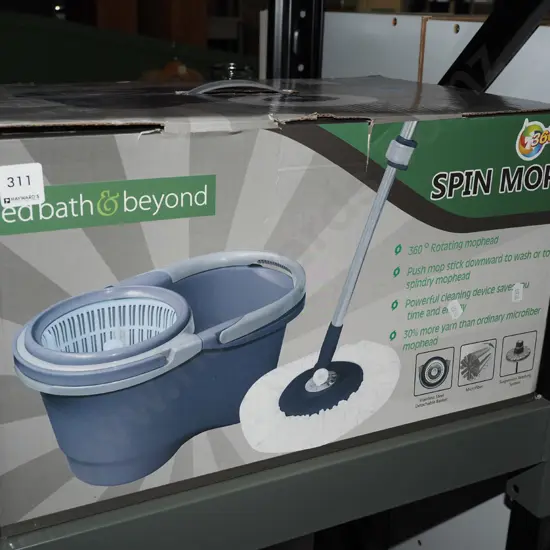 boxed as new new spin mop