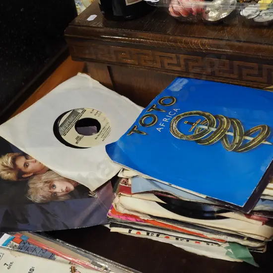 45s; Toto, Joni Mitchell, Berlin etc