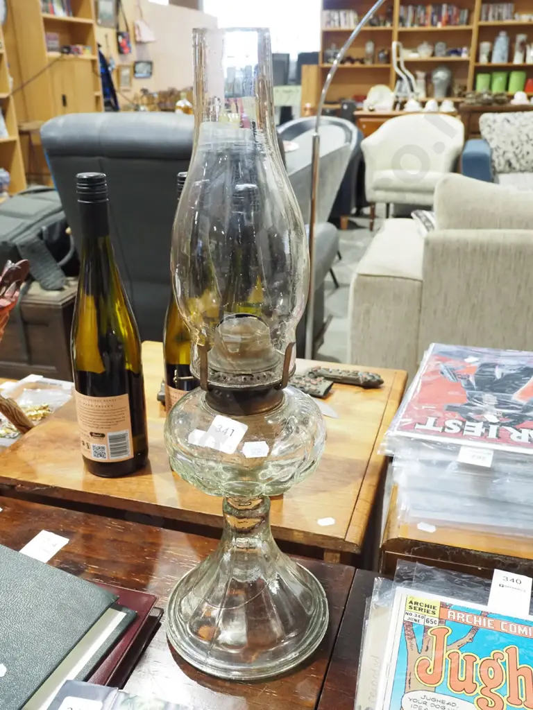 glass kerosene lantern H470 Image 1++