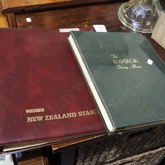 2x stamp albums