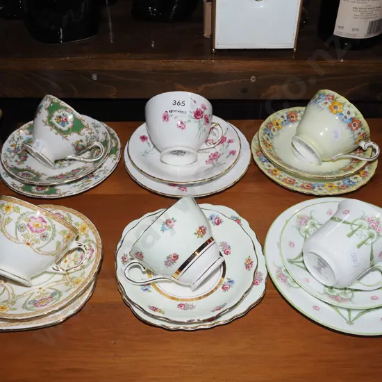 6x various trios