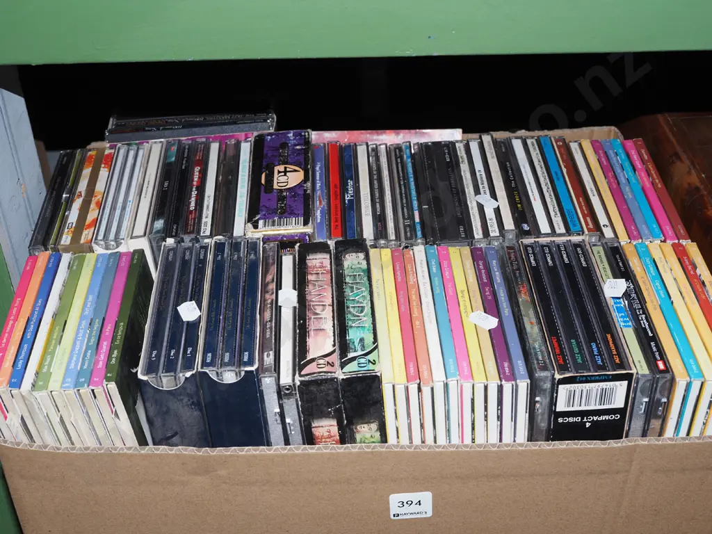 box of CDs Image 1++