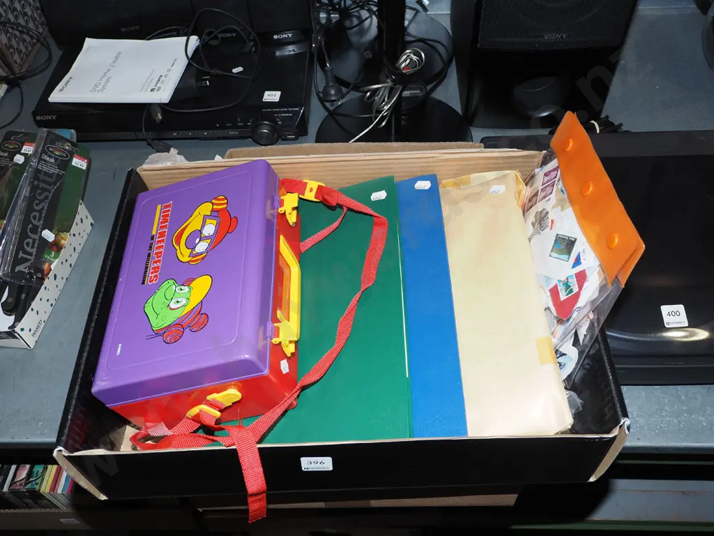 box; stamp albums, first day covers, stamps etc Image 1++