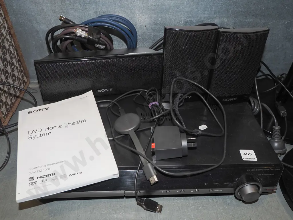 Sony DVD home theatre system DAV/DZ590K Image 1++