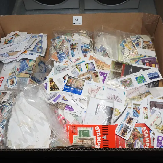 box of stamps