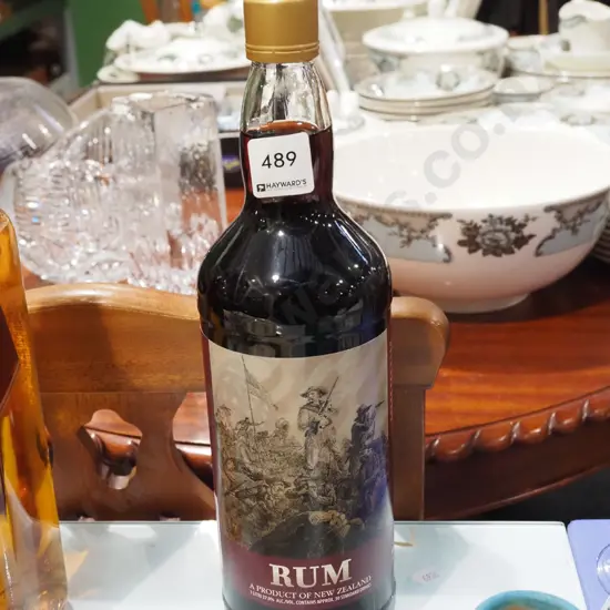 1L bottle of NZ rum