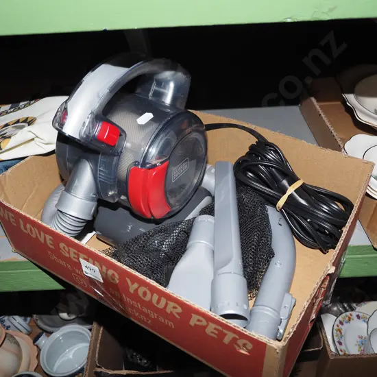 small Black & Decker 12V vacuum cleaner