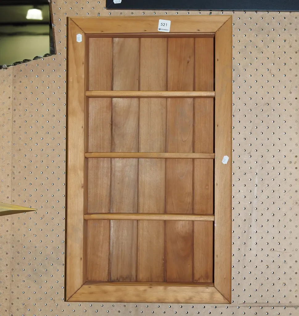 pine wall mounted shelves H615 W350  Image 1++