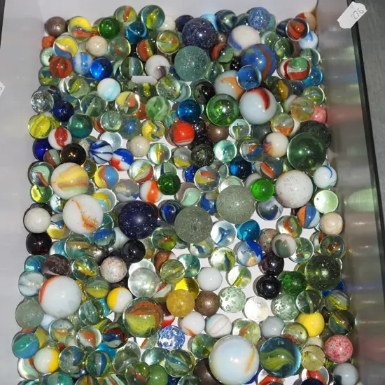 box of marbles