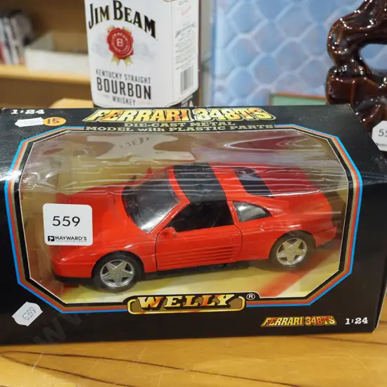 boxed diecast model Ferrari
