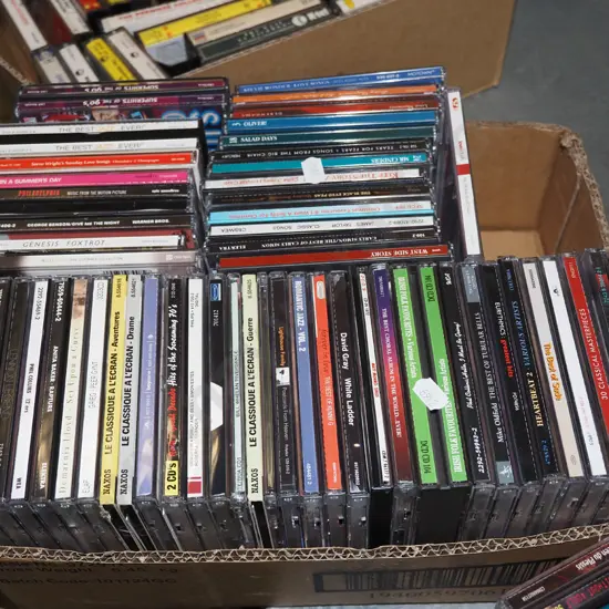 box; CDs