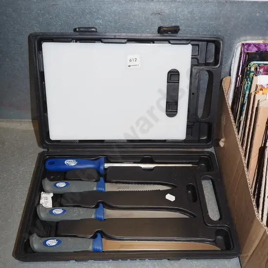 Jarvis Walker cased filleting knife set