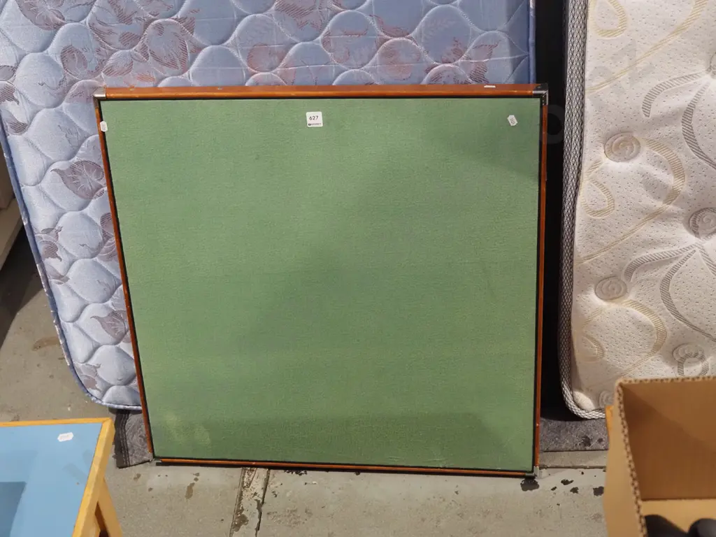 green felt card table Image 1++