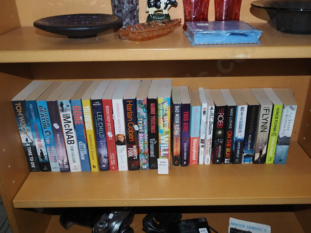 shelf of books Image 1++