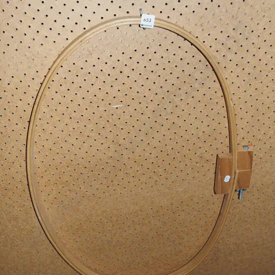 large bentwood tapestry/needlework hoop L690 W610