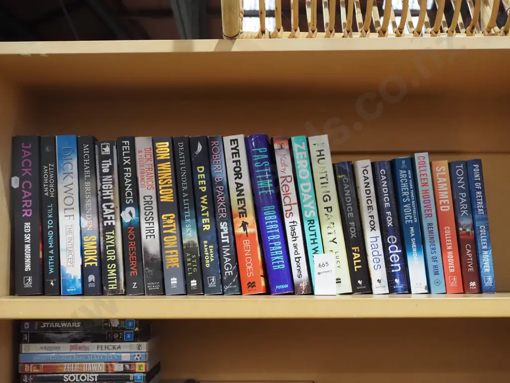 shelf; various books Image 1++