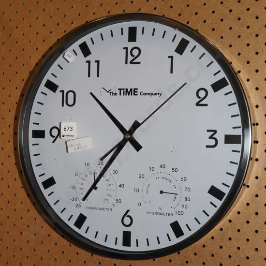 Time Company wall clock