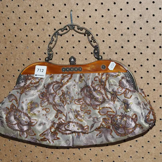 ladies beaded purse