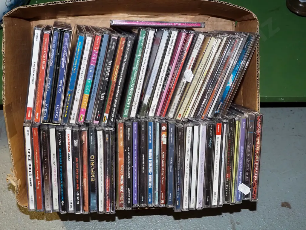 box of CDs Image 1++