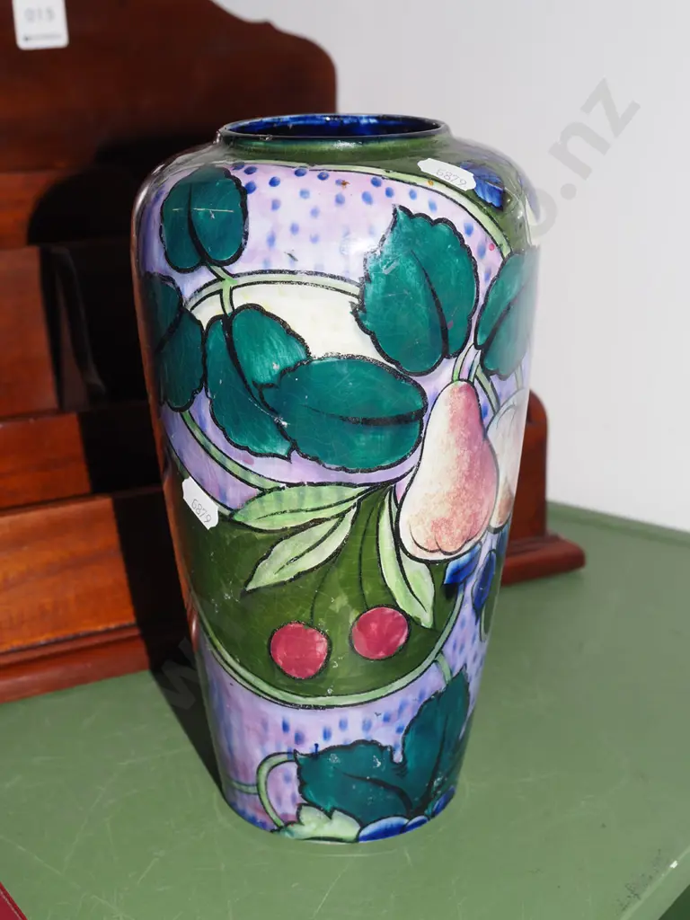 Thomas Forester and Sons hand painted vase H240 Image 1++