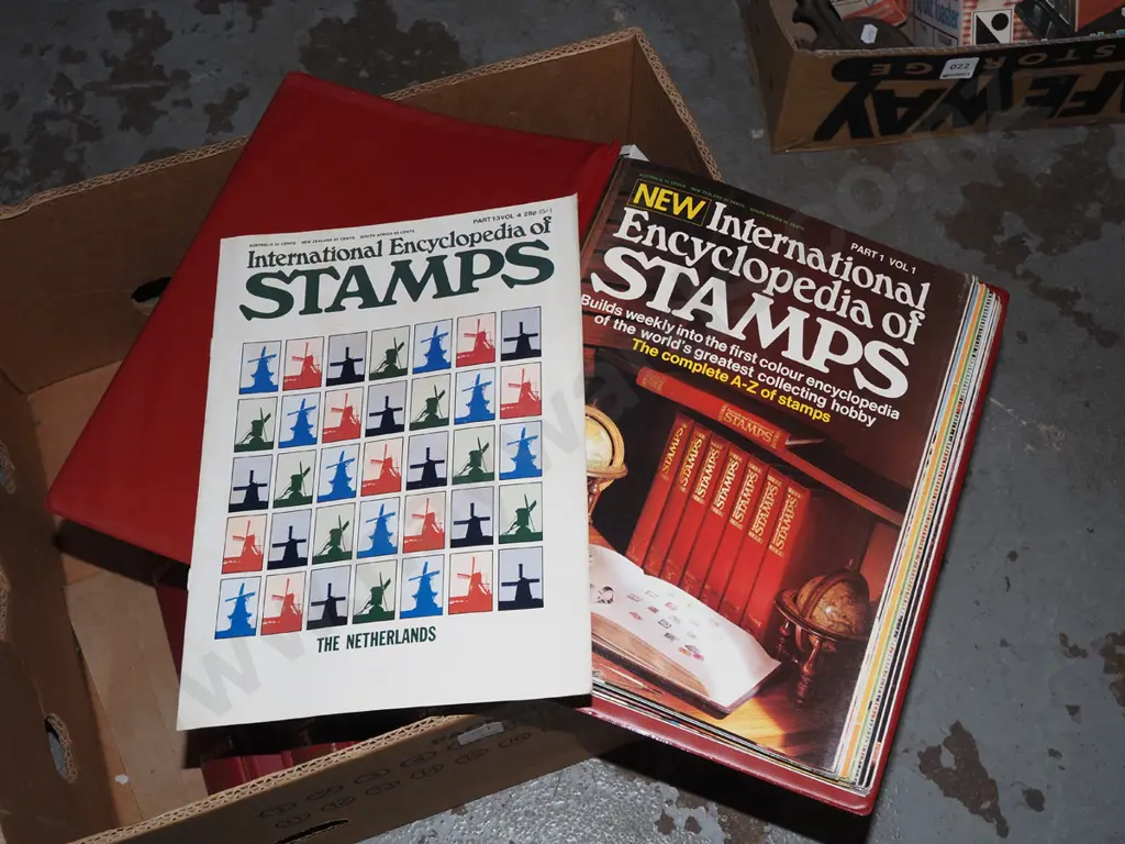 box; International Encyclopedia of Stamps Image 1++