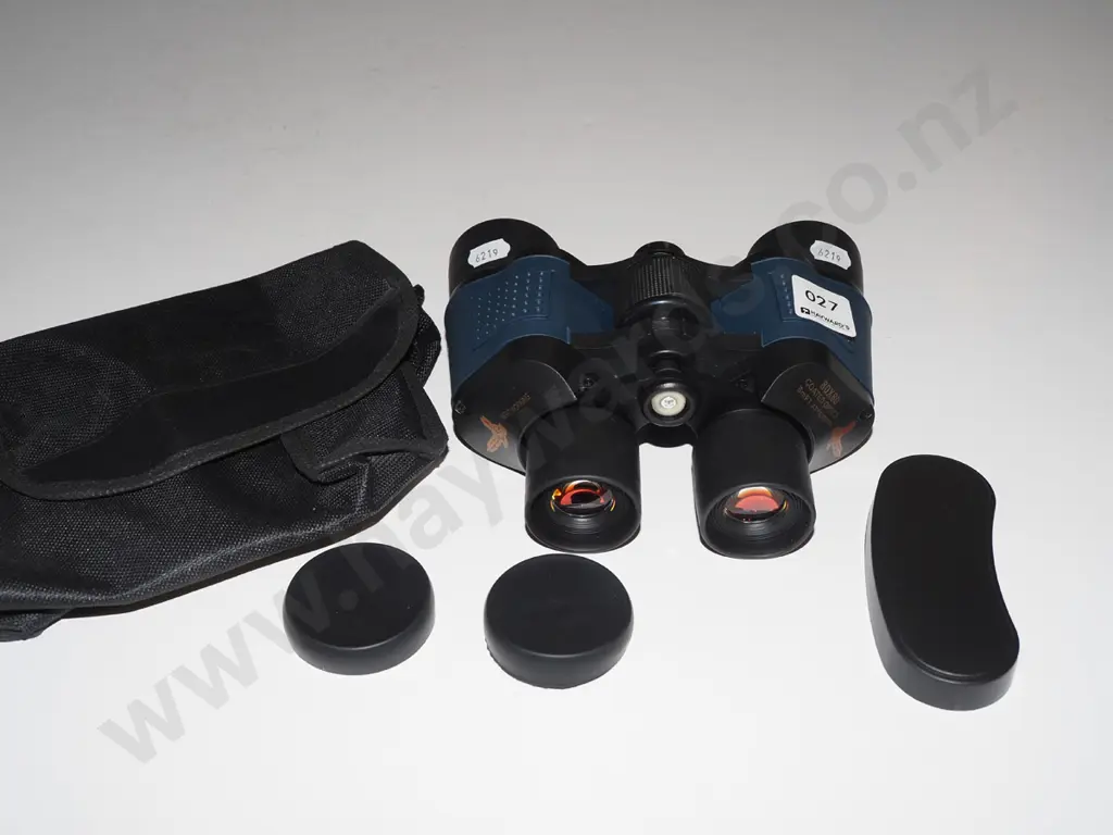 pair of 80x80 field binoculars - missing an end cap on hinge Image 1++