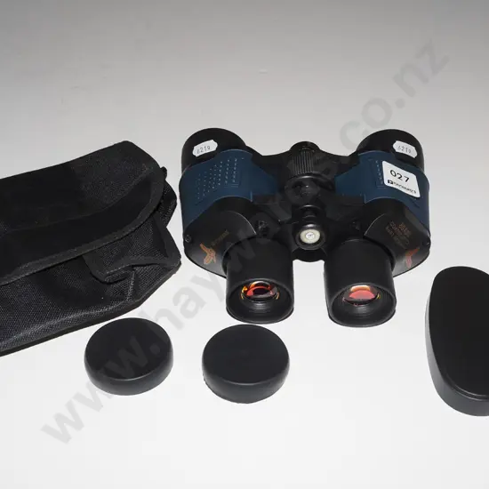 pair of 80x80 field binoculars - missing an end cap on hinge