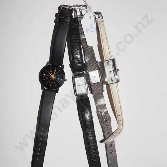 4x wristwatches