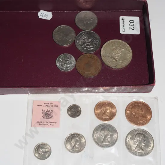 various coins
