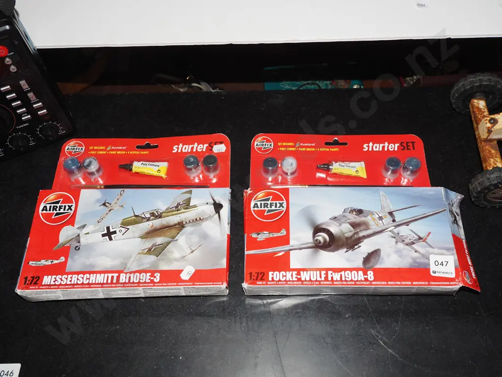2x yet to be assembled Airfix models Image 1++