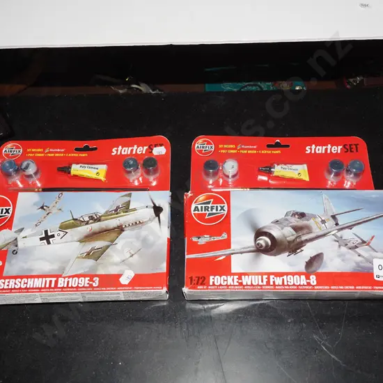 2x yet to be assembled Airfix models