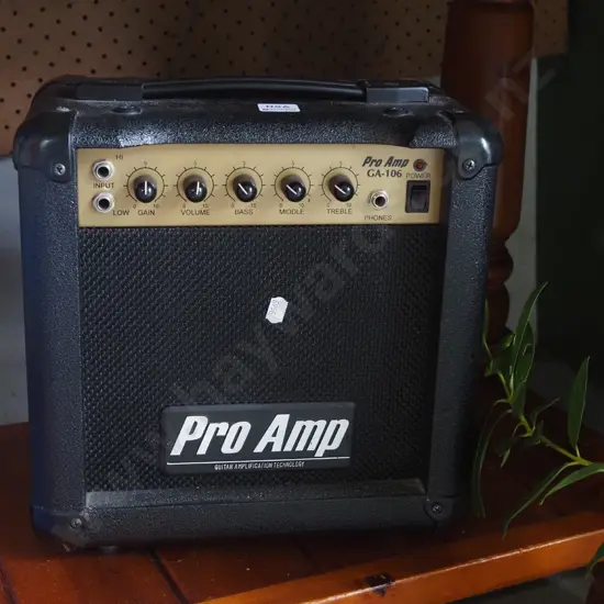 "Pro Amp" guitar practice amp