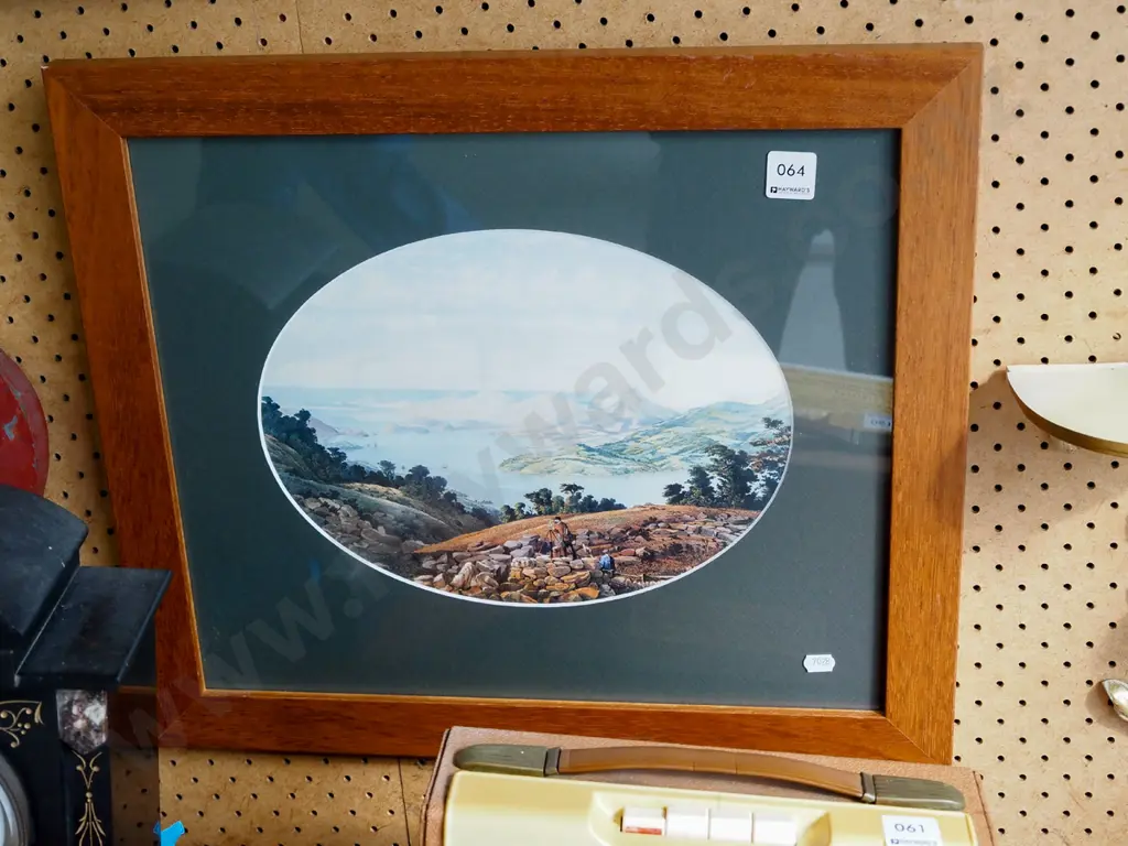 framed George O'Brien print Image 1++
