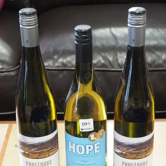 1x Hope 2020 pinot gris, 2x Providore  pinot gris 2019