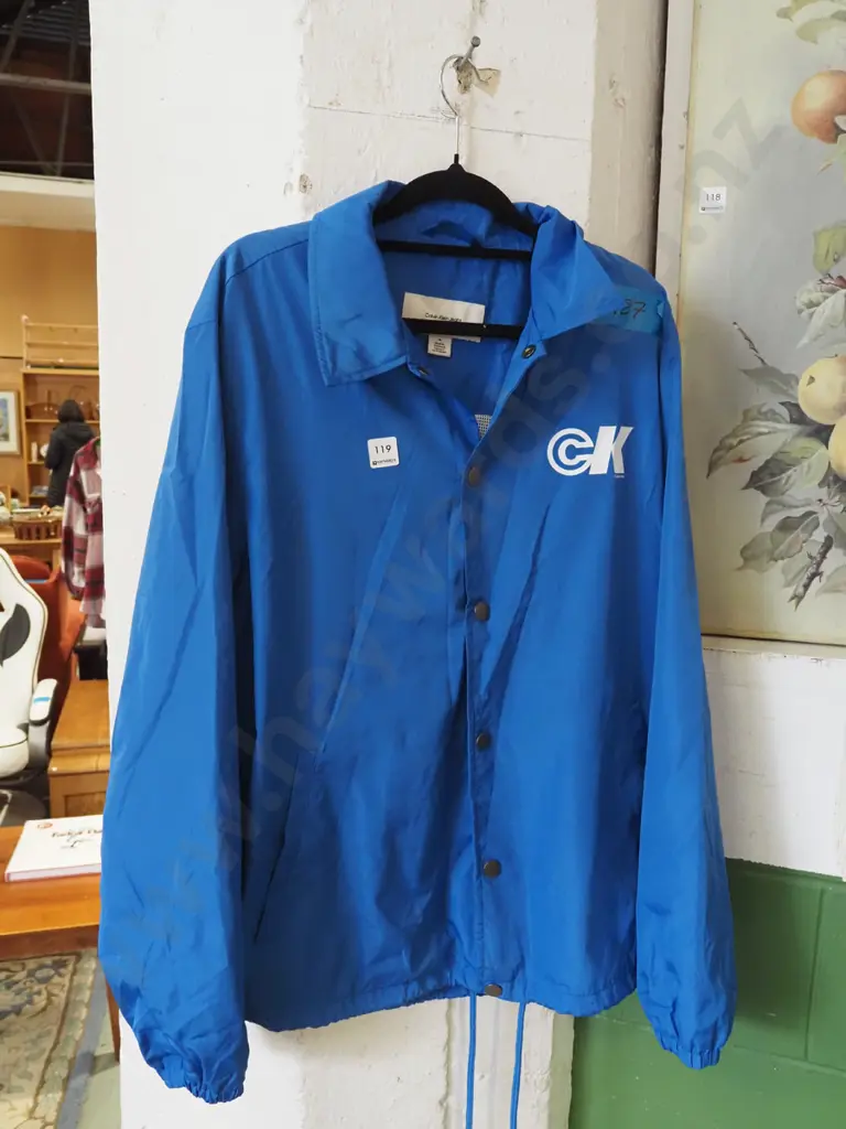 blue men's jacket - size medium Image 1++