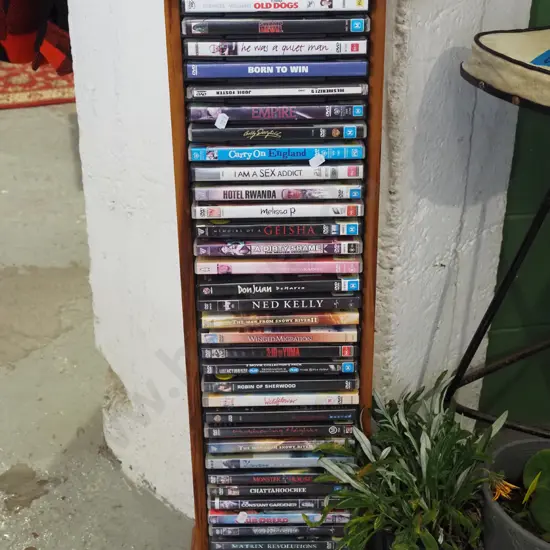 CD tower and CDs