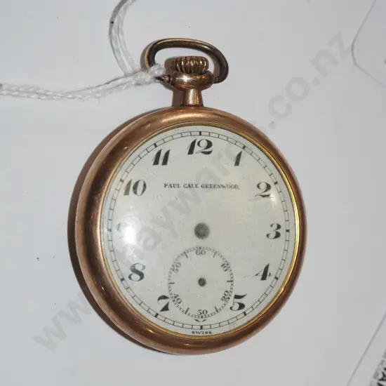 Paul Gale Greenwood pocket watch