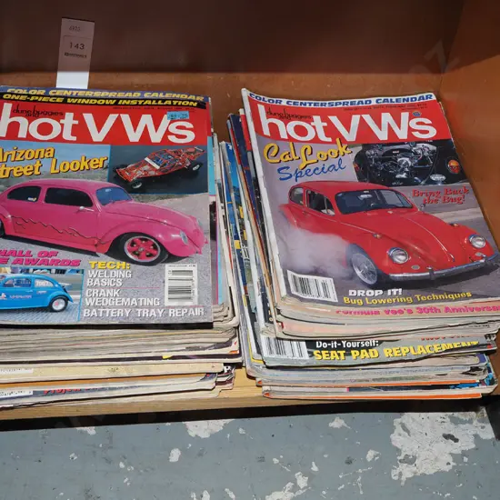 back issues of Hot VWs magazines