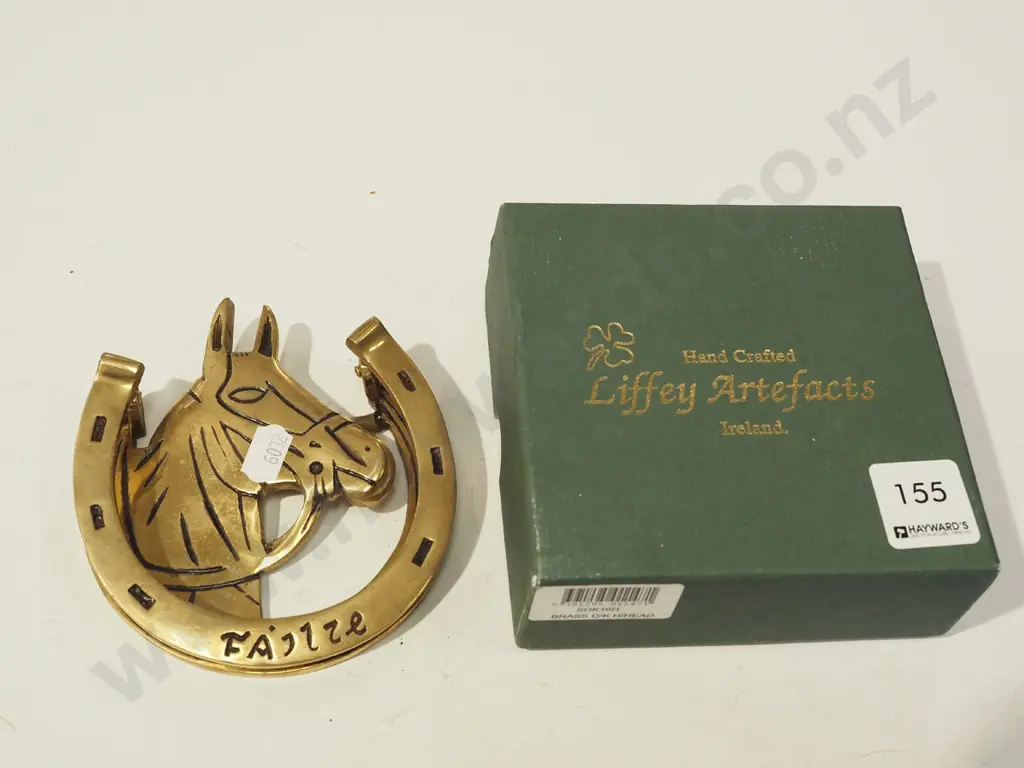 brass horse themed door knocker Image 1++