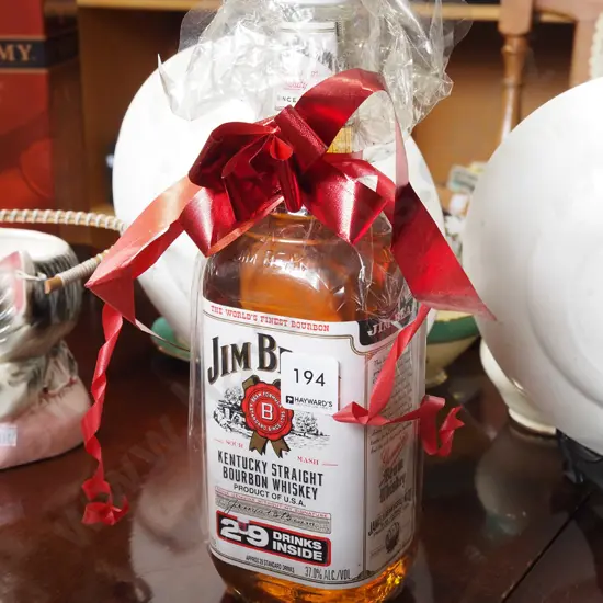 1L Jim Beam bourbon whisky