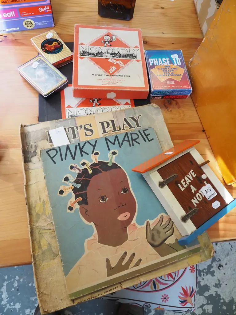 monopoly, leave a note cupboard, books etc Image 1++